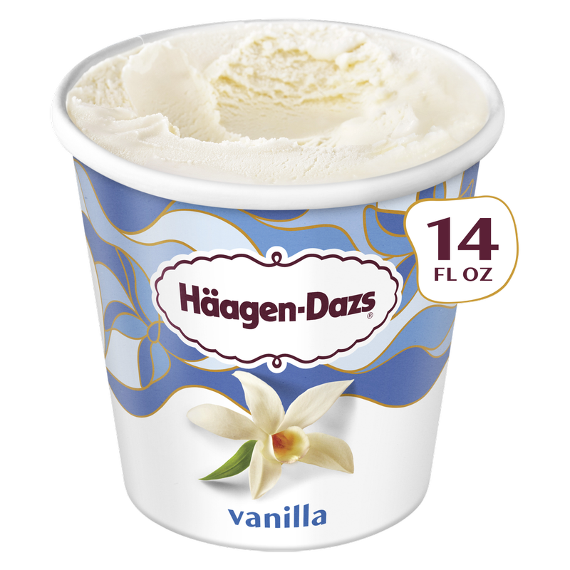 Haagen-Dazs Vanilla Ice Cream, 14oz.
