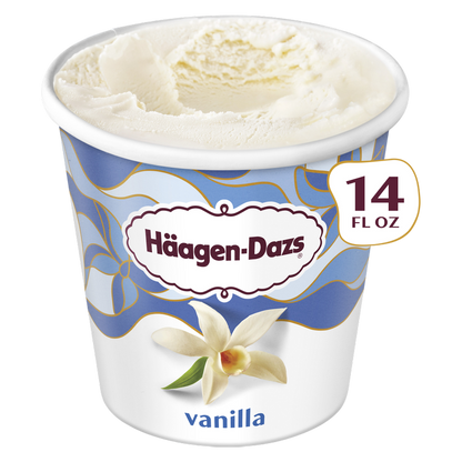 Haagen-Dazs Vanilla Ice Cream, 14oz.