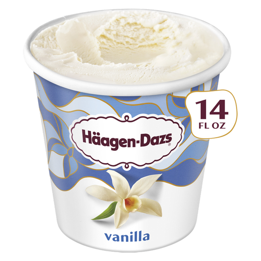 Haagen-Dazs Vanilla Ice Cream, 14oz.