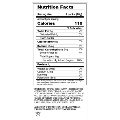 Sour Punch Mummy Mix Bag 46oz