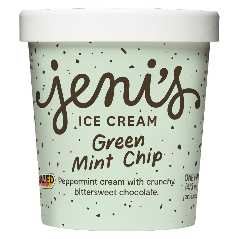 Jeni's Green Mint Chip Pint