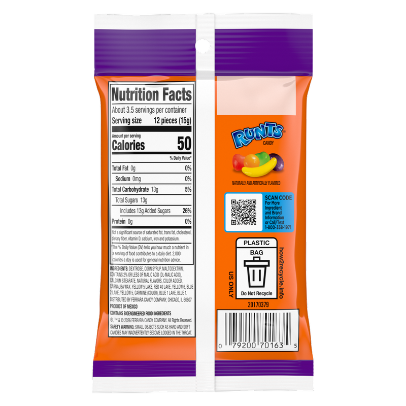 Runts Pocket Pack, 2 oz