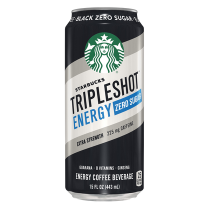 Starbucks Tripleshot Zero Sugar Black 15oz Can