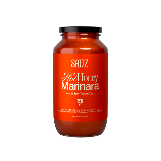 Sauz Hot Honey Marinara Pasta Sauce, 25oz.