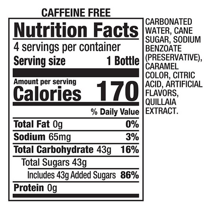 Stewarts Cream Soda 12oz Btl