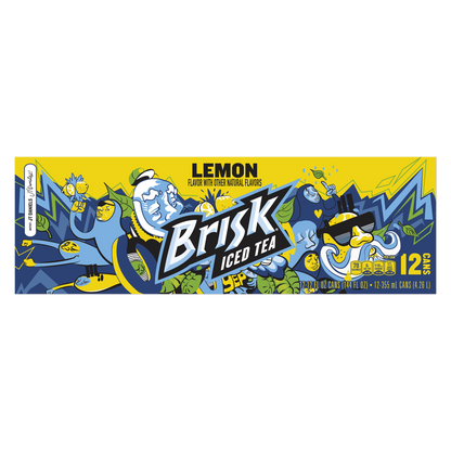 Brisk Iced Tea Lemon 12pk 12oz Btl