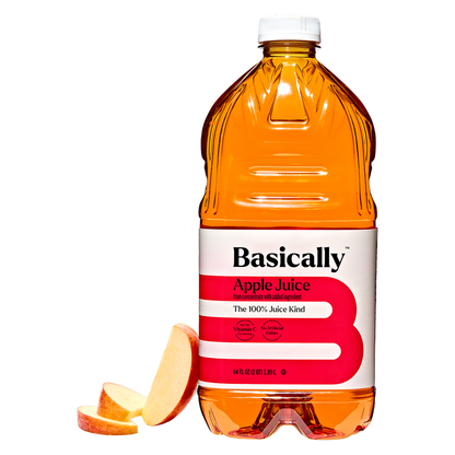 Basically 100% Apple Juice 64 oz.