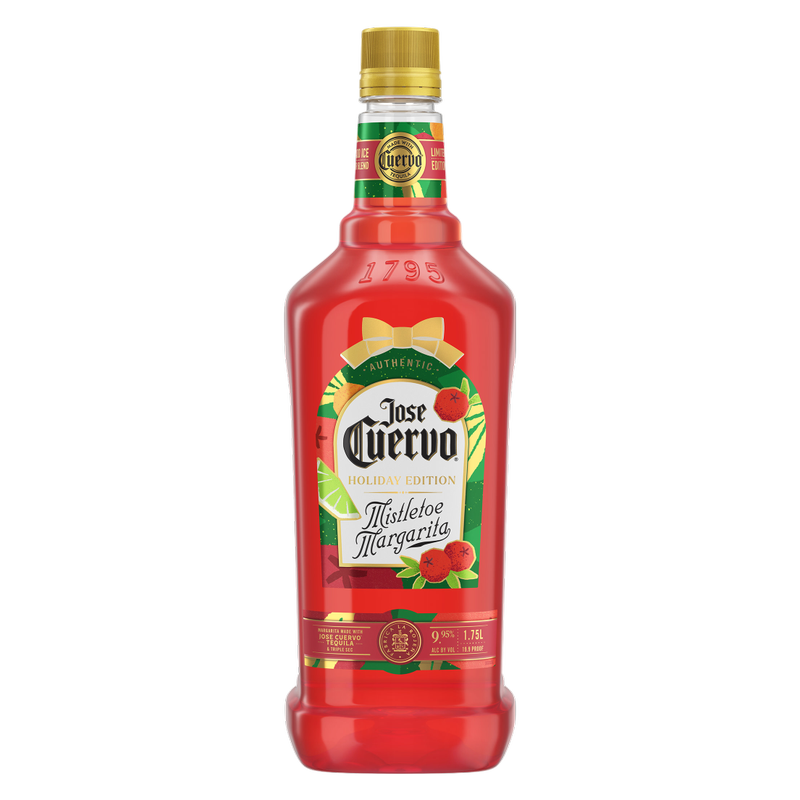 Jose Cuervo Authentic Margarita Mistletoe Ready to Drink Cocktail 1.75L 9.95% ABV