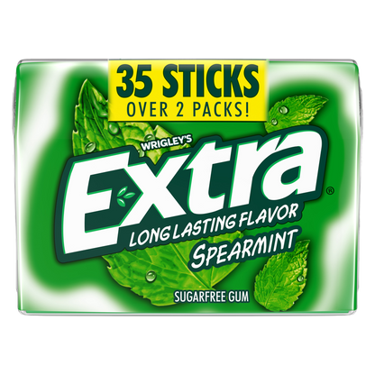 Extra Spearmint Sugarfree Gum, 35ct