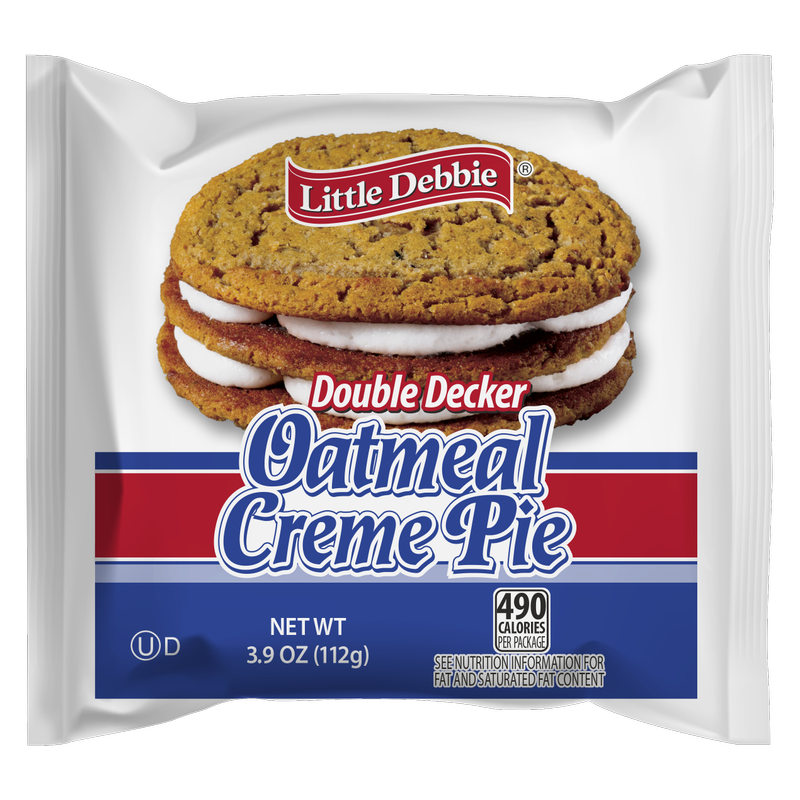 Little Debbie Double Decker Oatmeal Cream Pie 3.9oz