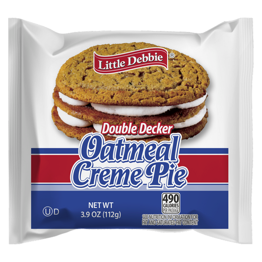 Little Debbie Double Decker Oatmeal Cream Pie 3.9oz