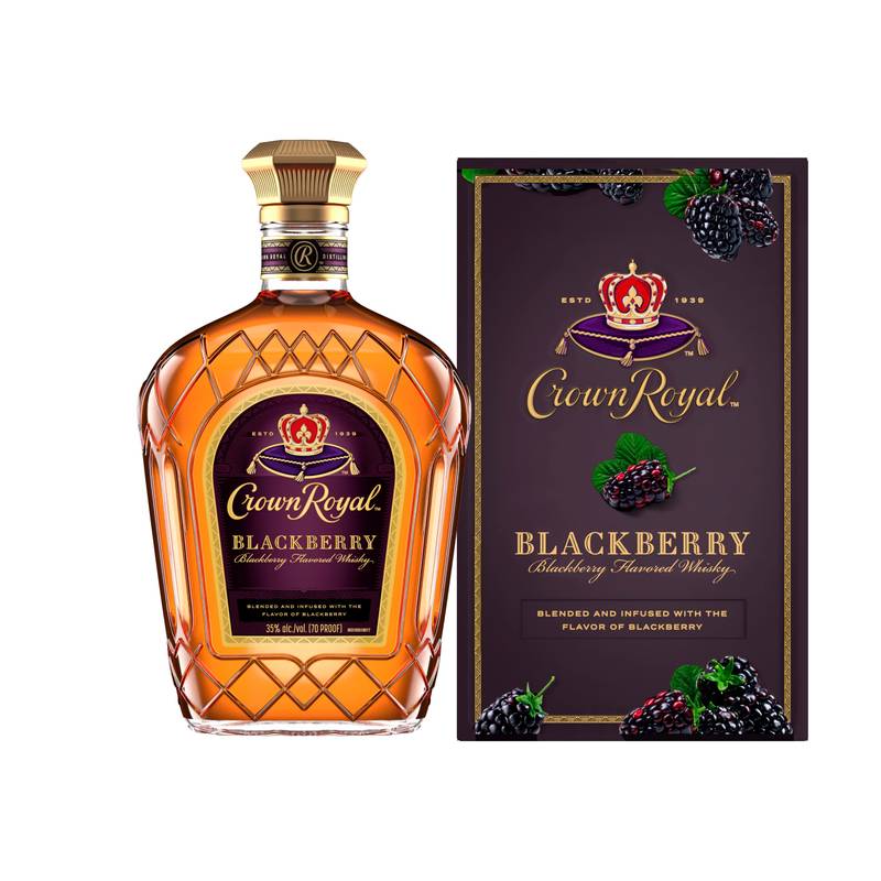 Crown Royal Blackberry Whiskey 750ml