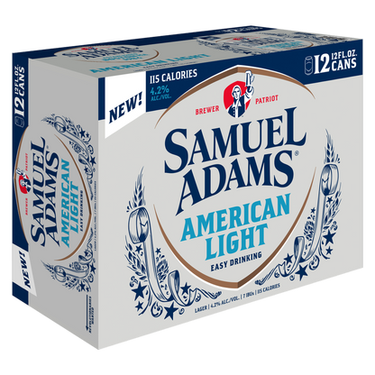 Sam Adams American Light 12pk 12oz Can 4.2% ABV
