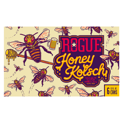 Rogue Honey Kolsch 6pk 12oz Can 5.2% ABV