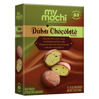 My/Mochi Ice Cream Dubai Chocolate 6ct