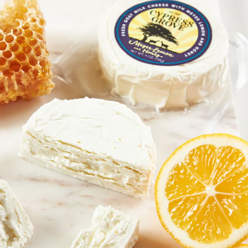 Cypress Grove Meyer Lemon & Honey Goat Cheese - 4oz