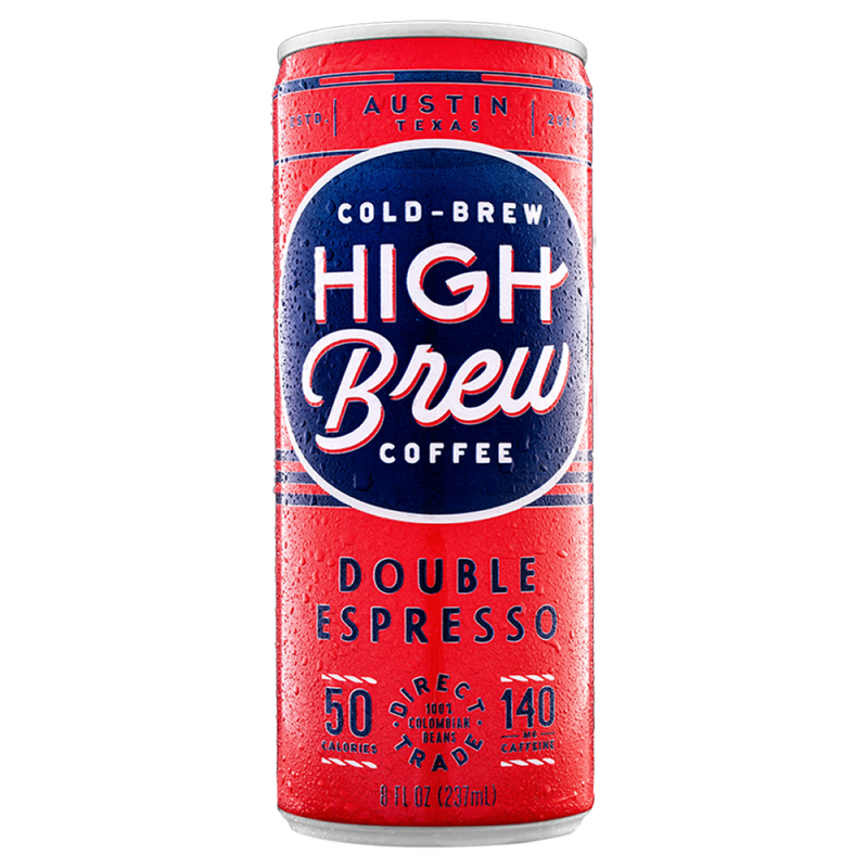 High Brew Coffee Double Espresso Cold Brew 8oz Can