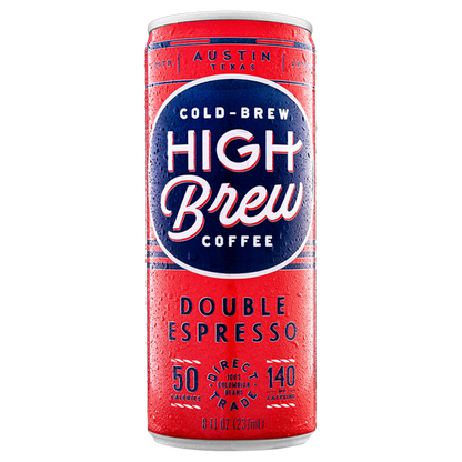 High Brew Coffee Double Espresso Cold Brew 8oz Can