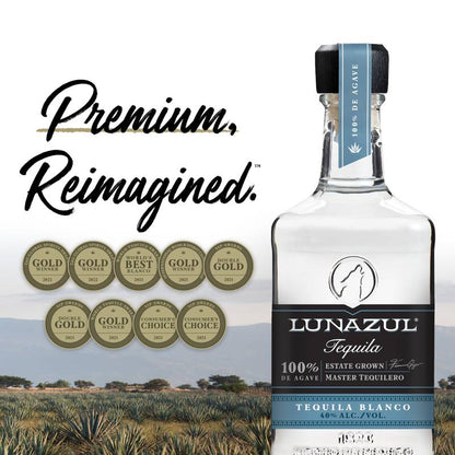 Lunazul Blanco Tequila 1L