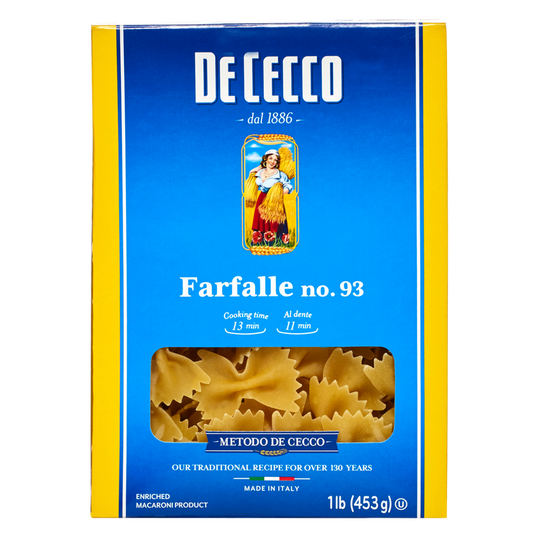 De Cecco Farfalle Pasta 1lb