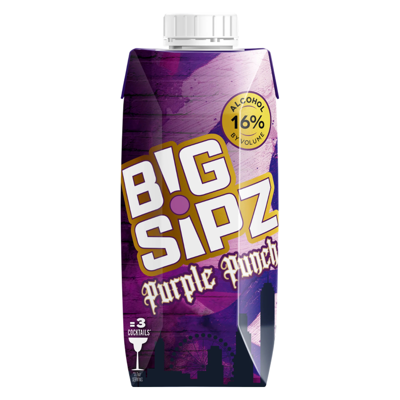 Big Sipz Purple Punch 330ml 16% ABV
