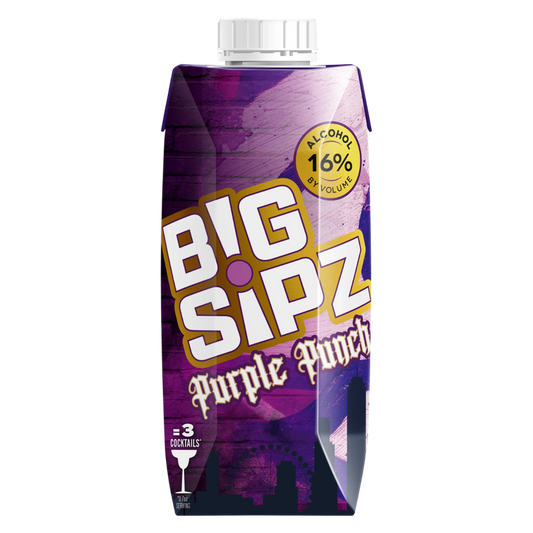 Big Sipz Purple Punch 330ml 16% ABV