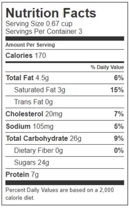 TruJoy Yogurt Frozen Greek Yogurt Lemon Velvet, 16 oz