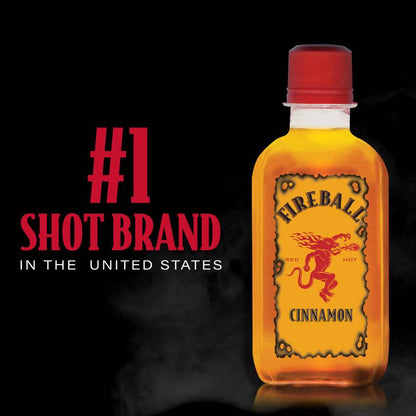 Fireball Hot Cinnamon Blended Whisky 100ml (33 Proof)