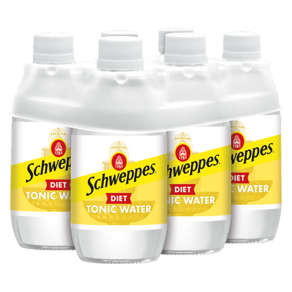 Schweppes Diet Tonic 6pk 10oz Btl