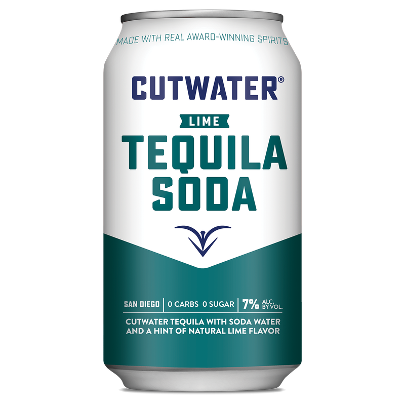 Cutwater Tequila Soda 4pk 12oz can 7% ABV