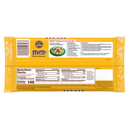 M&M’s Holiday Peanut Chocolate Candies 10oz