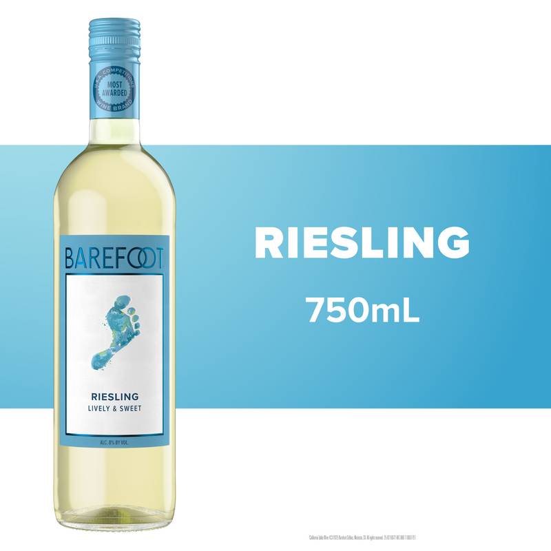 Barefoot Riesling 750ml