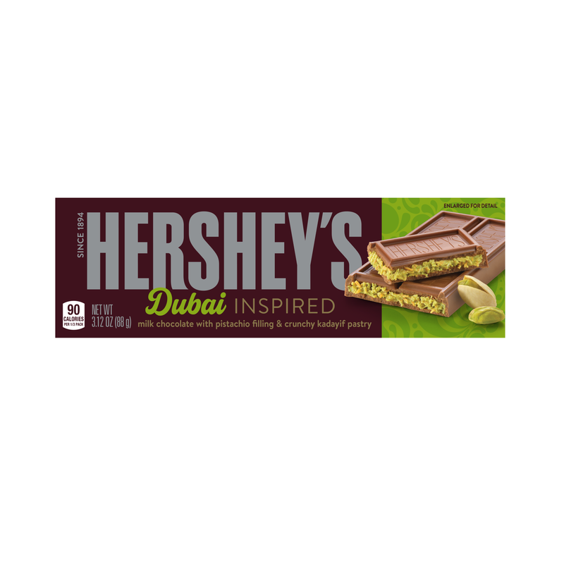 Hershey Dubai Inspired Chocolate Bar, 3.12 oz