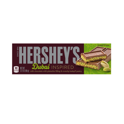 Hershey Dubai Inspired Chocolate Bar, 3.12 oz