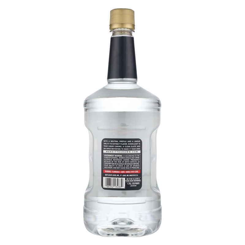 Everclear 120 Grain Alcohol 1.75L (120 Proof)