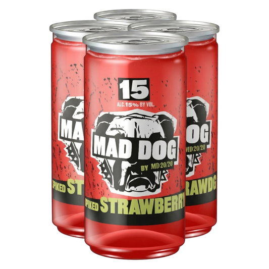 Mad Dog Spiked Strawberry 4-Pack