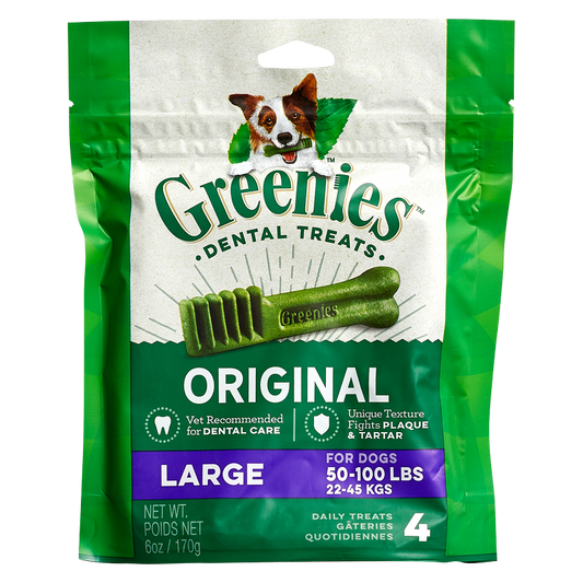 Greenies Original Large Dental Dog Treats 6oz