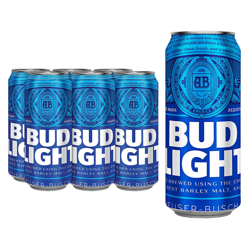 Bud Light 6pk 16oz Can 4.2% ABV