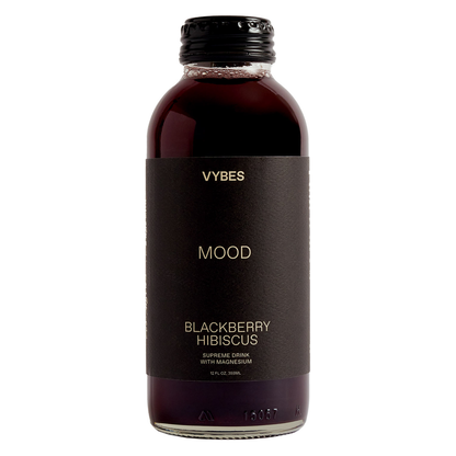 VYBES Blackberry Hibiscus Mood Drink 12oz Btl