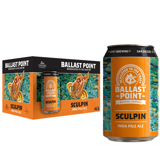 Ballast Point Sculpin IPA 6pk 12oz Can 7.0% ABV