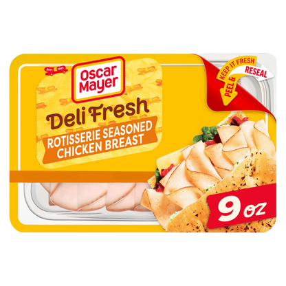 Oscar Mayer Deli Fresh Seasoned Rotisserie Chicken Breast - 9oz