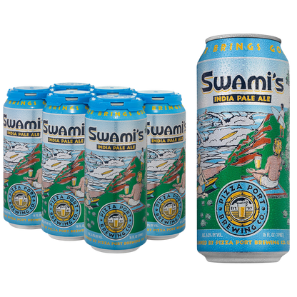 Pizza Port Swami's IPA 6pk 16oz Can 6.8% ABV