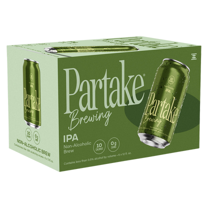 Partake Brewing IPA Non-Alcoholic 6pk 12oz Can 0.5% ABV