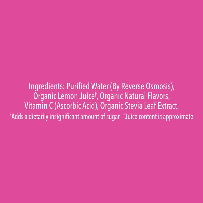 Lemon Perfect Dragon Fruit Organic Lemon Water 15.2oz Btl