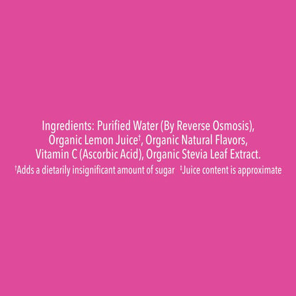 Lemon Perfect Dragon Fruit Organic Lemon Water 15.2oz Btl