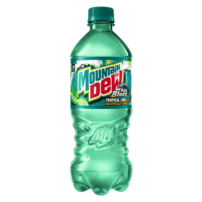 Mountain Dew Baja Blast 20oz Btl