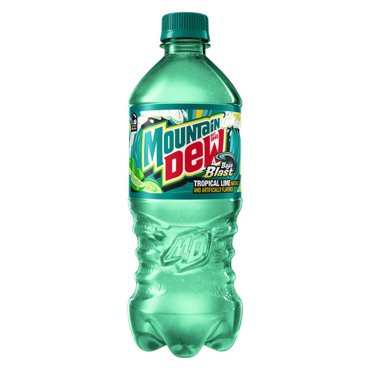 Mountain Dew Baja Blast 20oz Btl