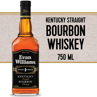 Evan Williams Bourbon 750ml (86 Proof)