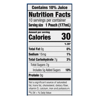 Capri Sun Strawberry Kiwi 10pk 6oz Pouch