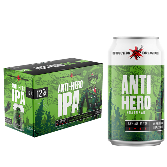 Revolution Anti-Hero IPA 12pk 12oz Can 6.7% ABV
